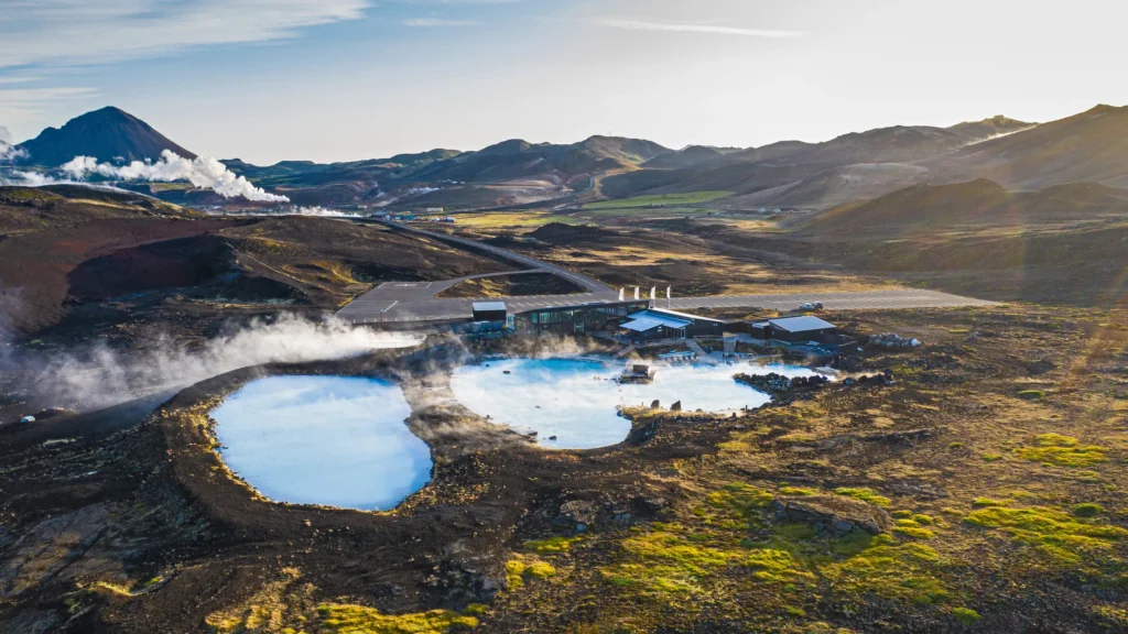 Mývatn Nature Baths_Dróni aðal